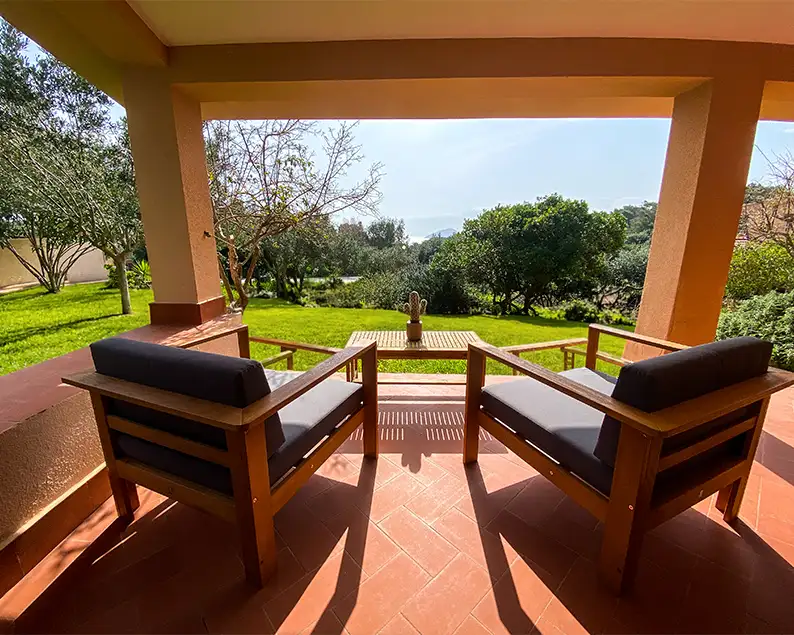 Veranda e area relax